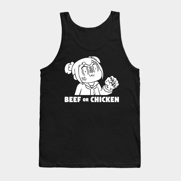 Beef or Chicken Tank Top by merch.x.wear